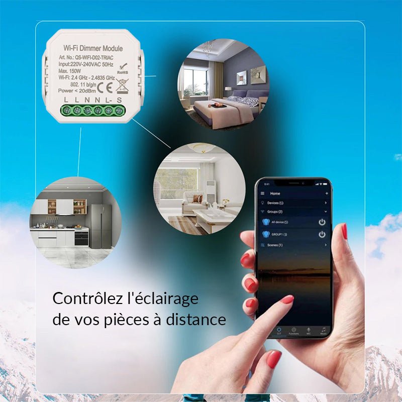 Module Variateur Wifi TRIAC - Silumen