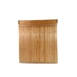Panier à linge avec couvercle en bambou NATUREL