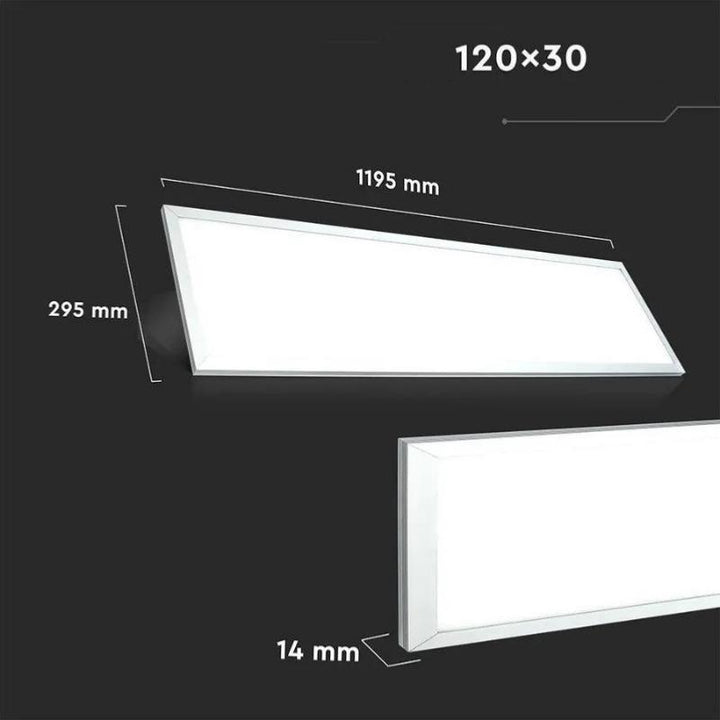 Panneau LED 120x30 29W Haut Rendement 137lm/W (Pack de 6) - Silumen