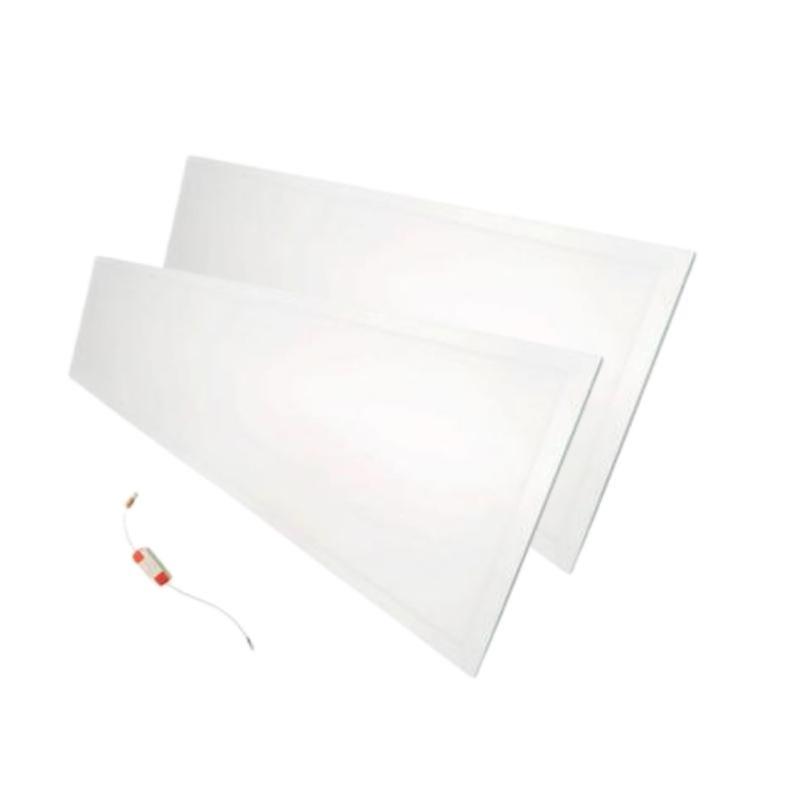 Panneau LED 120x30 48W BLANC (Pack) - Silumen