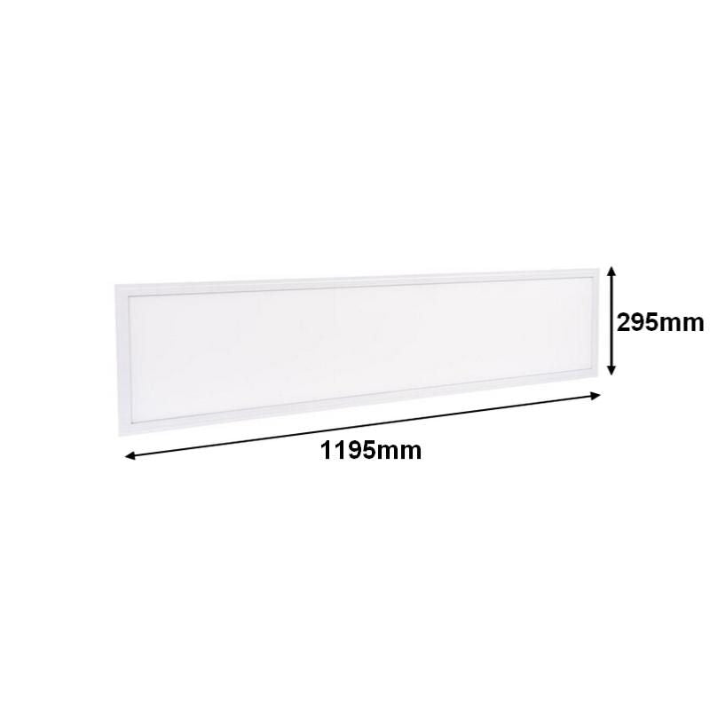Panneau LED 120x30 Slim 36W BLANC (Pack de 6) - Silumen