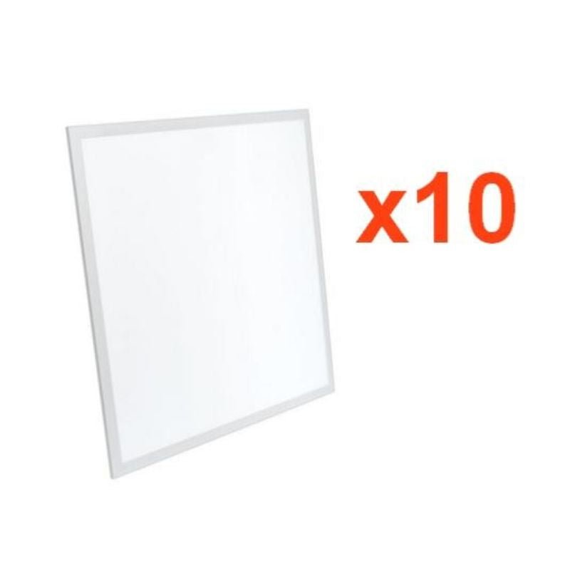 Panneau LED 60x60 Haut Rendement 25W 4000lm BLANC (Pack de 10) - Silumen