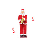 Père Noël Automate avec saxophone H.180cm