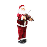 PLO de Santa Claus con violín H.120 cm