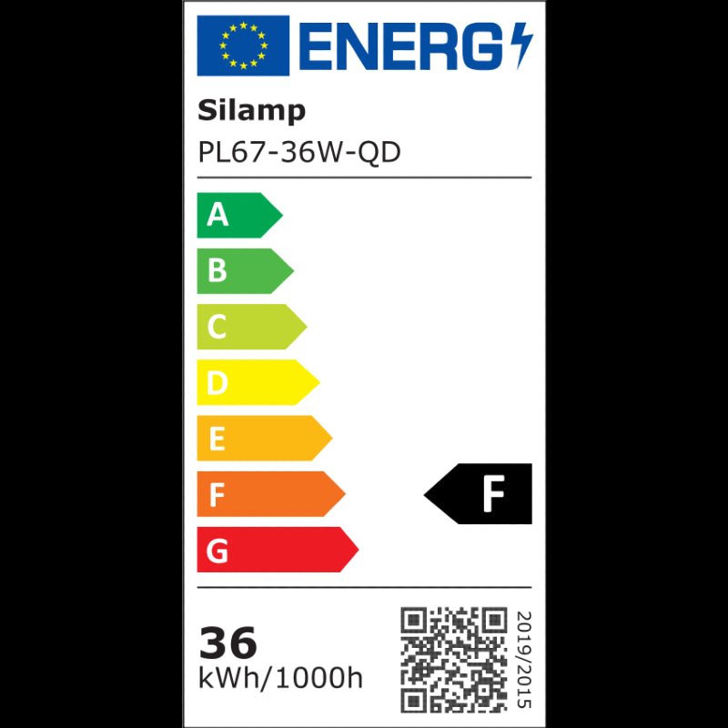 Plafonnier LED Carré à Température Variable 36W 220V - Silumen