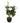 Plante Artificielle Décorative Rosier velours 43cm - Silumen