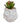 Plante Grasse Artificielle 8cm avec pot hibou - Silumen
