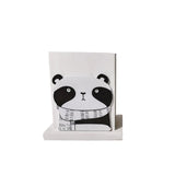 Panda-Stiftehalter aus Holz, 10 x 8 x 10,8 cm