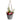 Pot suspendida de rosas 22.5 cm - silún