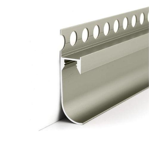 Profilé Aluminium Gris 2m pour Ruban LED - Silumen