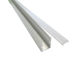 Perfil de alumínio para bandana LED - cache branco opic