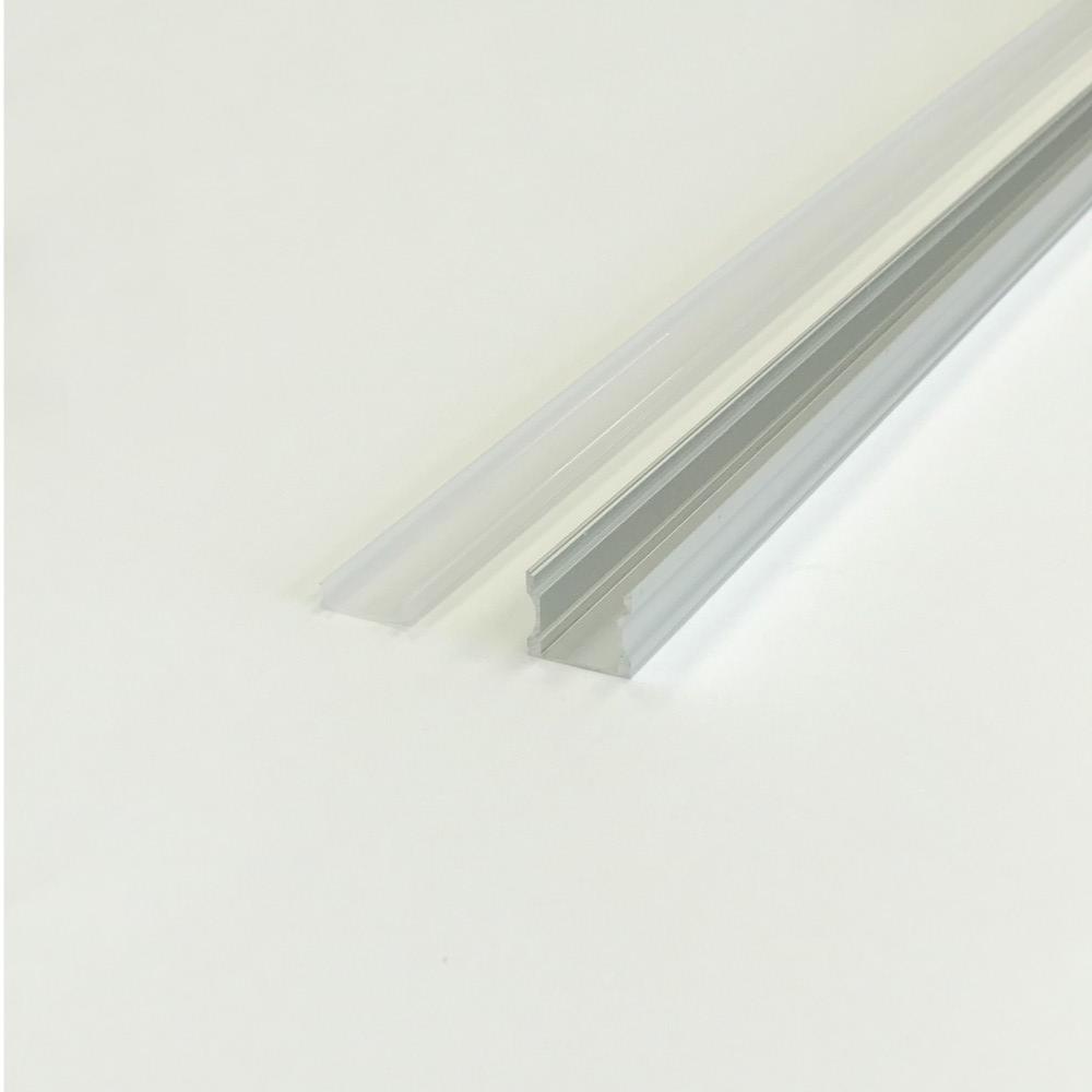 Profile Aluminium pour Bandeau LED Couvercle Opaque - Silumen