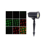 LED Light Projector 8 IP44 -games + rood / groen afstandsbediening