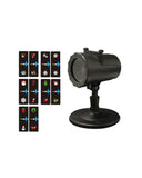 LED light projector IP44 Christmas patterns