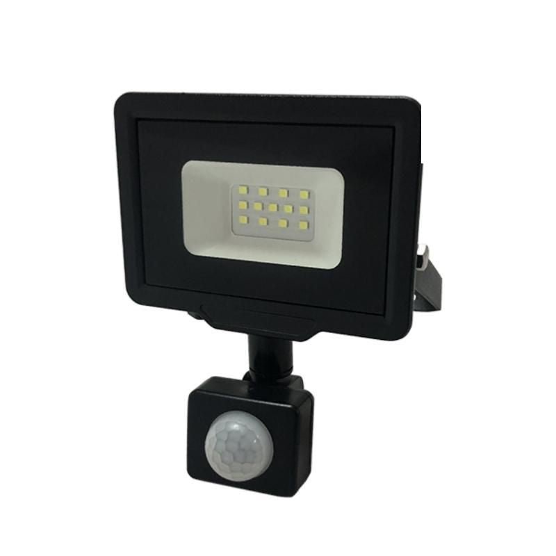 Projecteur LED 10W IP65 avec Détecteur de Mouvement - Silumen