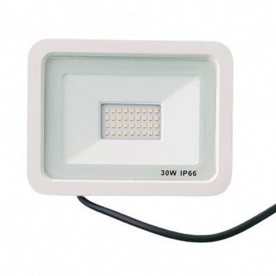 Projecteur LED Extérieur 30W IP66 BLANC - Silumen