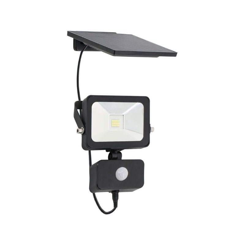 Projecteur LED Solaire IP44 avec Détecteur et Panneau - Silumen