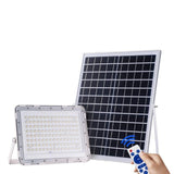 100 W LED-Solar-Flutlicht IP65 (Solarpanel + Fernbedienung im Lieferumfang enthalten)