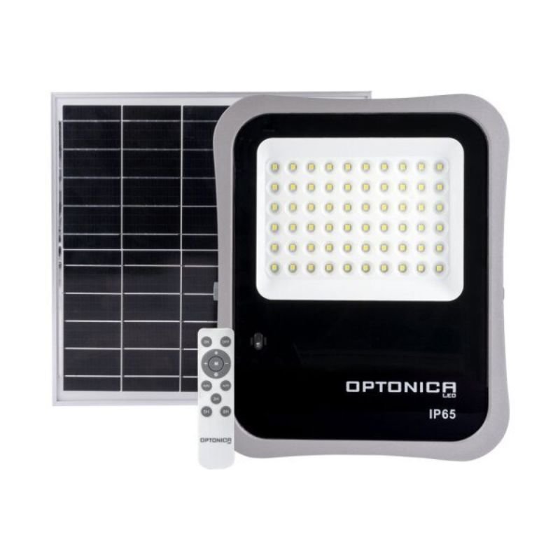 Projecteur Solaire LED 20W IP65 (Panneau Solaire + Télécommande Inclus) - Silumen
