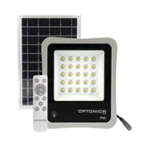 Proyector solar LED 30W IP65 (panel solar + control remoto incluido)