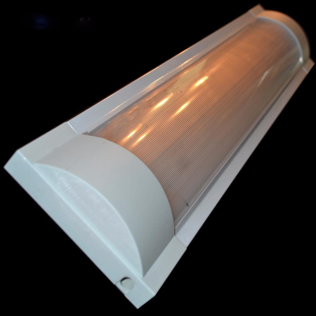 Réglette Double pour Tube LED T8 Réflecteur Opaque - Silumen