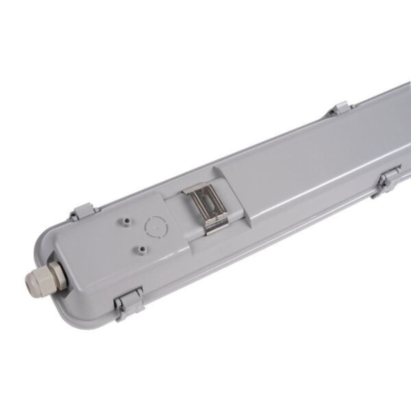 Réglette étanche double pour Tube LED T8 IP65 (Boitier vide) - Silumen