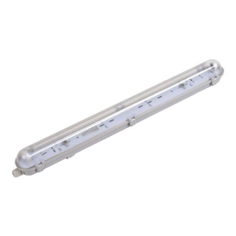 Réglette étanche pour Tube LED T8 IP65 (Boitier vide) - Silumen