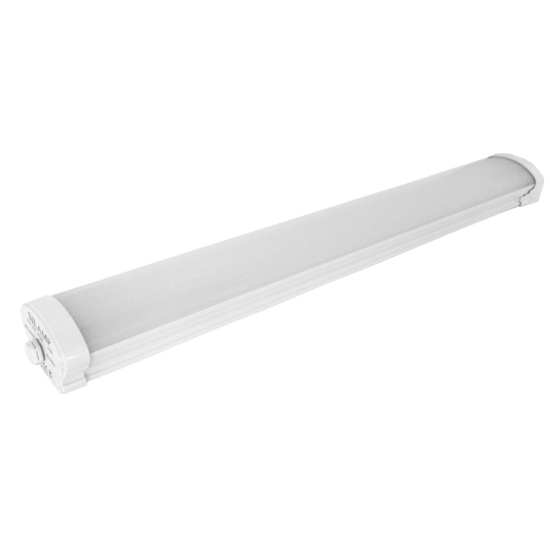 Réglette LED 60cm 18W étanche IP65 - Silumen