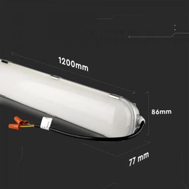 Réglette LED Étanche 120cm 60W Haut rendement 120lm/W LED Samsung - Silumen