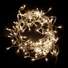 Cortina luminosa 120LED IP44 2M - cable transparente