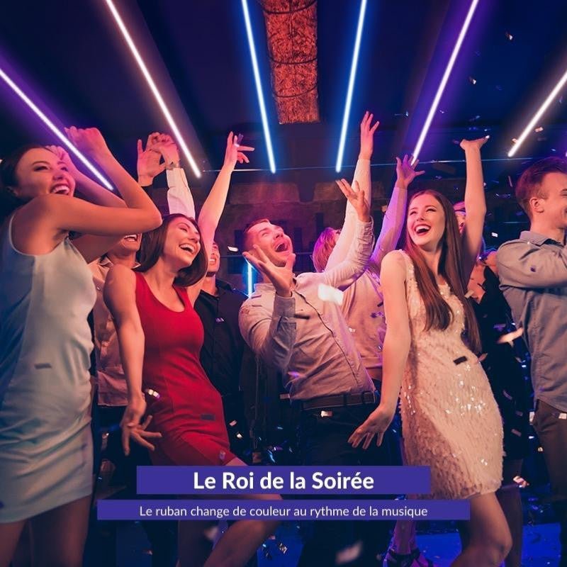 Ruban LED Connecté WiFi RGB 12V 2x5M 30LED/m - Silumen