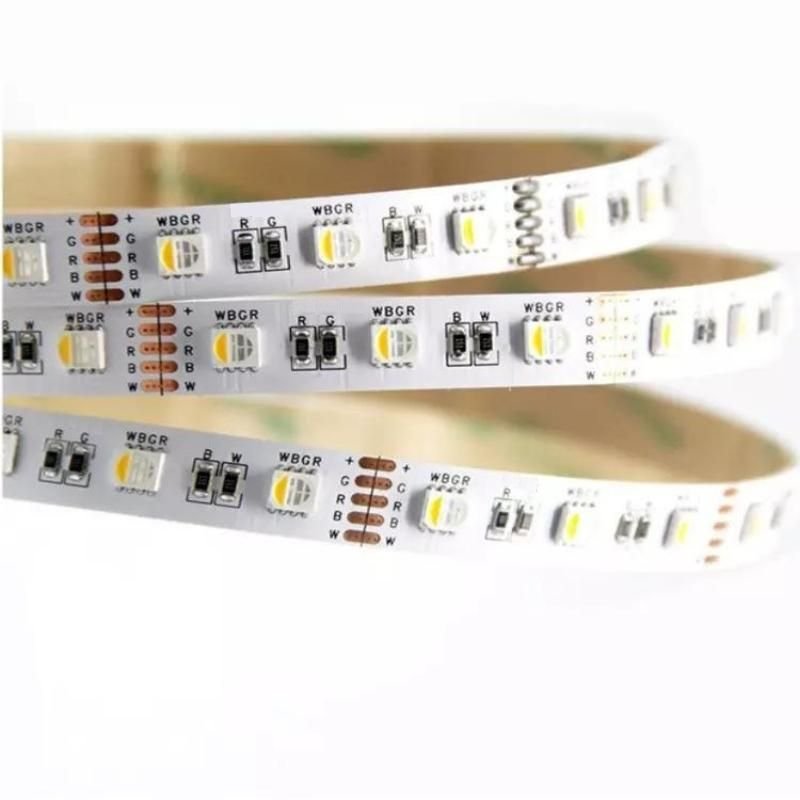 Ruban LED RGBWH 24V 80W 5M 5050 IP54 60LED/m - Silumen