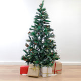 Artificial tree 180cm Luxury 660 heads with pines and red fruits