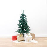 120 cm großer grüner künstlicher Weihnachtsbaum mit 246 Köpfen