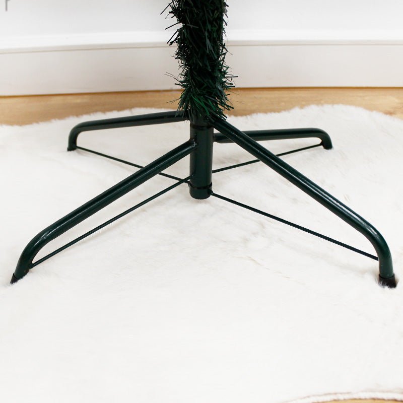 Sapin de Noël 2m10 Vert avec 600 têtes pied en métal - Silumen
