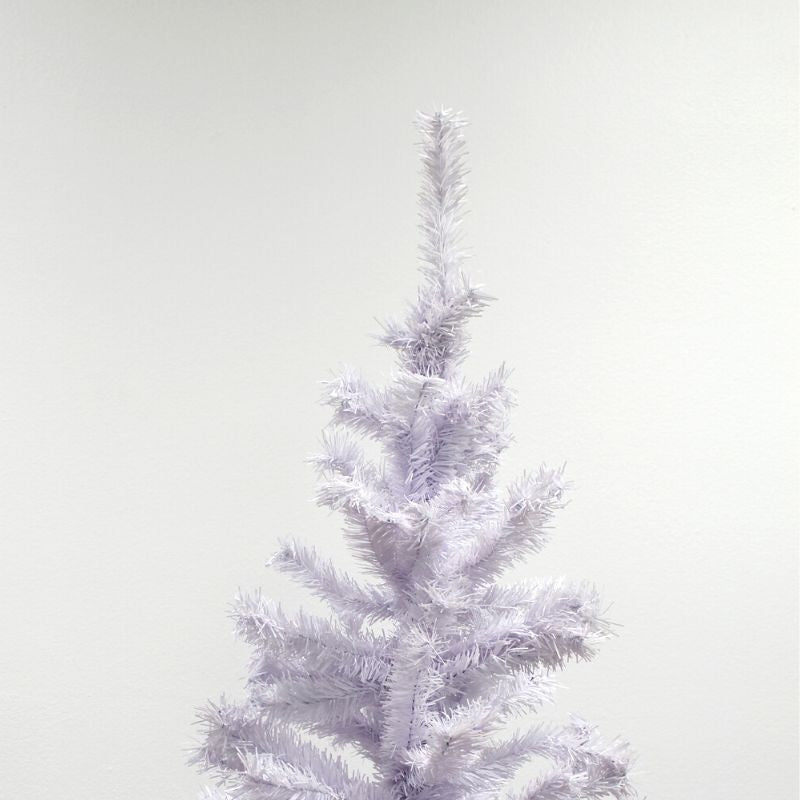 Sapin de Noël BLANC 120cm avec 200 têtes - Silumen