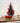 Sapin de Noël Décoré 30cm avec Fleur de Noël - Silumen
