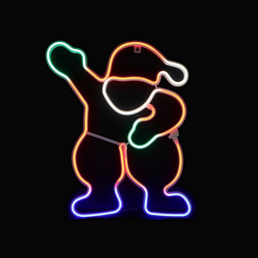 Silhouette Neon LED Père Noël 300LED - Silumen
