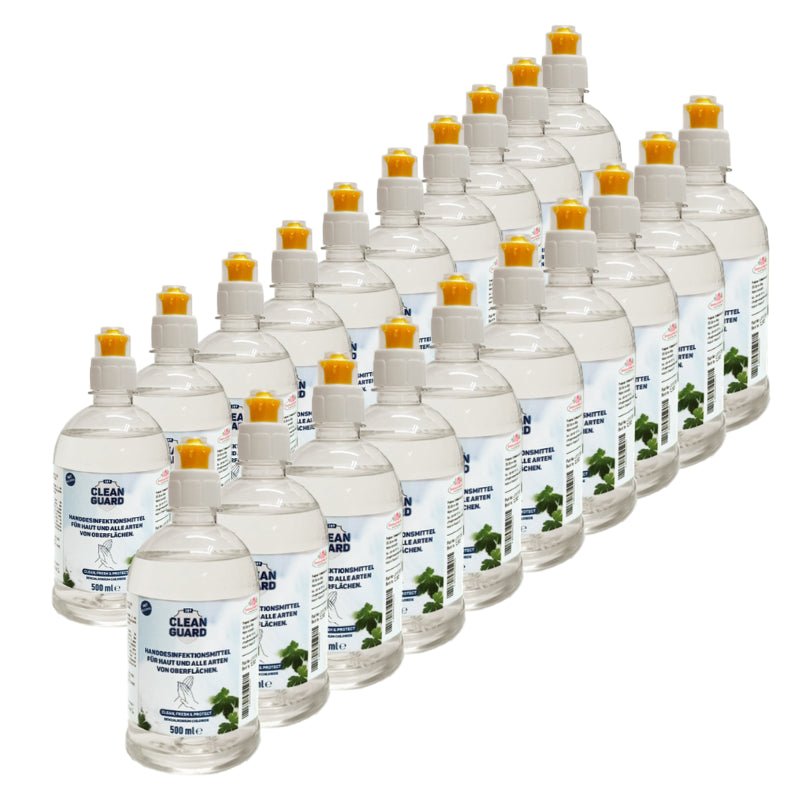 Solution hydroalcoolique 500ml (Pack de 20) pour les mains - Silumen