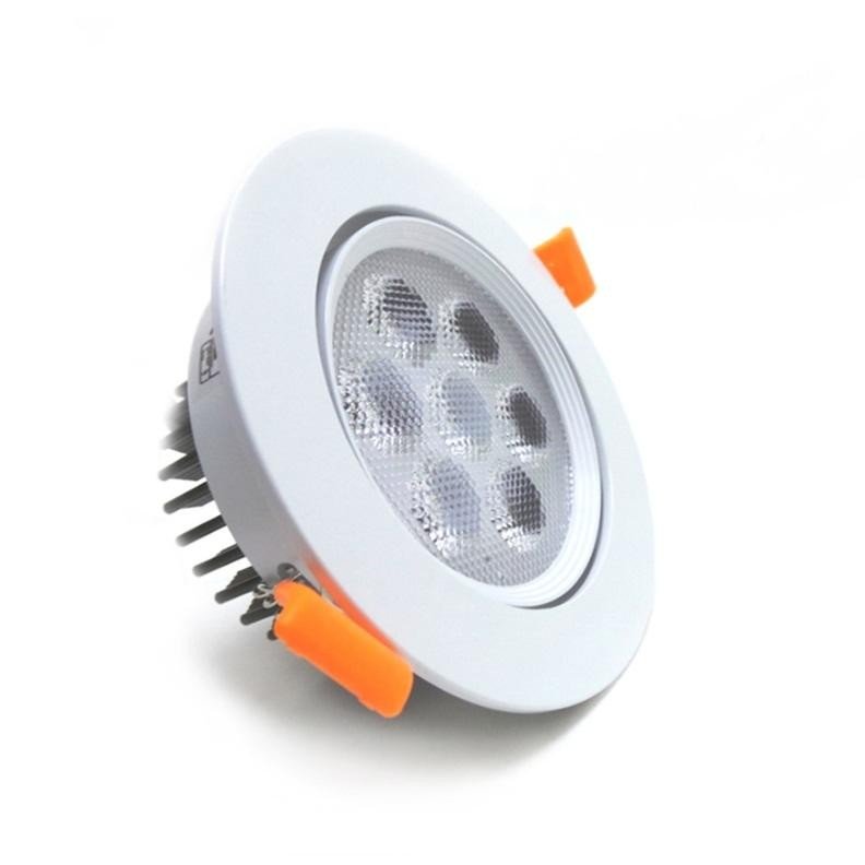 Spot Encastrable LED Orientable 7W 80° Rond - Silumen