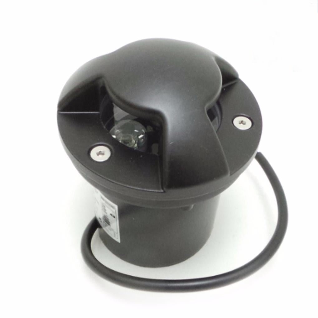 Spot LED Encastré Extérieur Ultra-mince 220V - Étanche IP67, Puissance 6W, Blanc Chaud, Pour Jardin, Allée, Terrasse