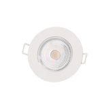 LED-Einbaustrahler 5W IP65 Ø72mm Weiß