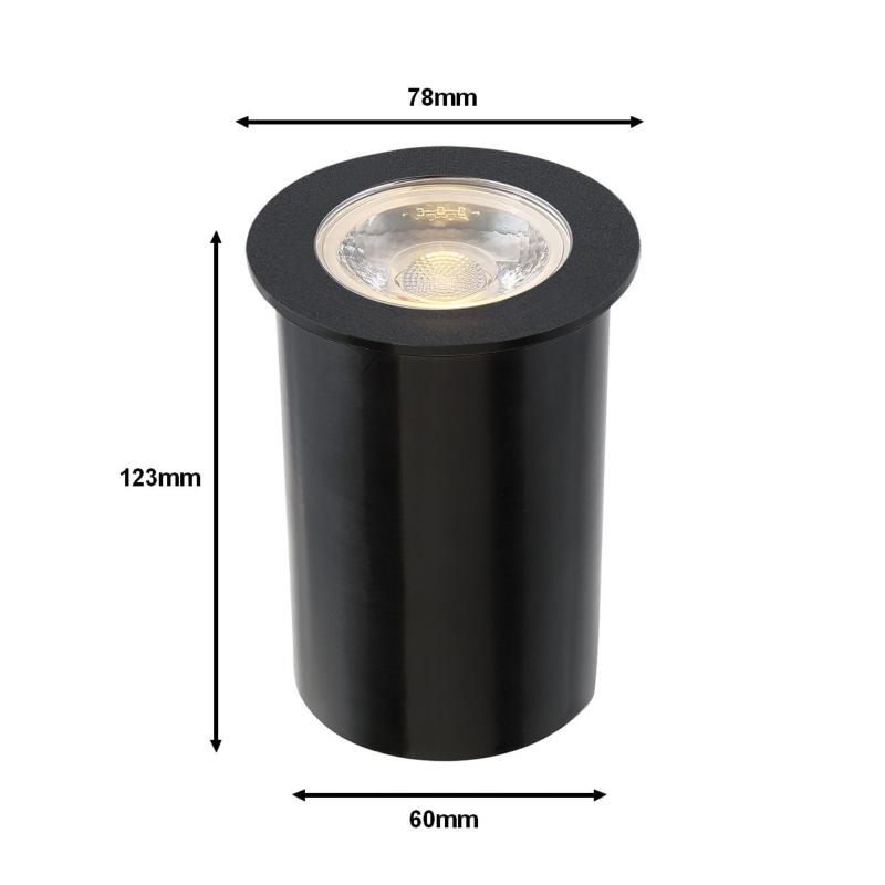 Spot LED Encastrable Extérieur IP67 10W 30° - Silumen