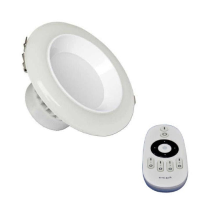 Spot LED Encastrable Lumière Variable 12W avec Télécommande - Silumen