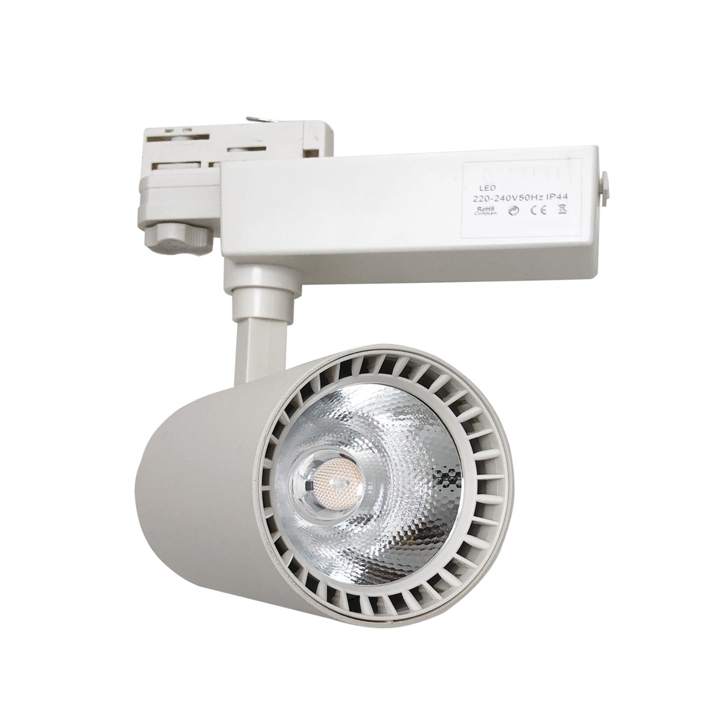 Spot LED sur Rail 30W 80° SMD Triphasé BLANC - Silumen