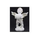 Estatua Ángel de pie en resina H. 18 cm