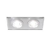 Built -Up Double Support e Chrome para LED de soquete GU10 +