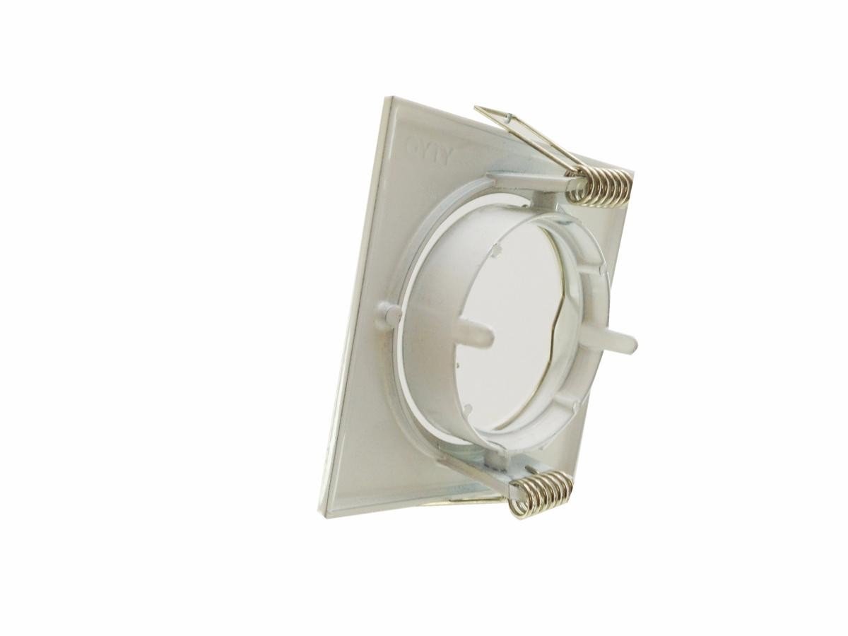 Support Spot Carré Orientable BLANC - Silumen