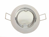 Runde, verstellbare GU10-LED-Einbaustrahlerhalterung