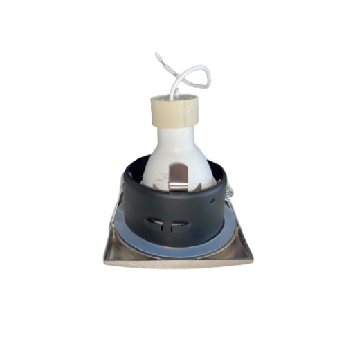 Support Spot GU10 IP65 Carré 82mm - Silumen